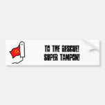 Supertampon Autoaufkleber
