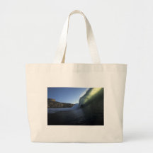 Surfende perfekte Welle Peru des grünen Rohrs Taschen