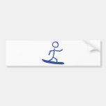 surfende Wellenbrandung Autosticker
