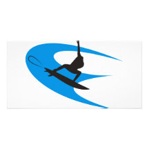 Surfer-Entwurf Bildkarten