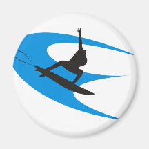 Surfer-Entwurf Magnets