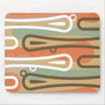 Surfer-König - Retro modernes Mousepad mousepads