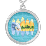 Surfer und Surfbretter Amuletten