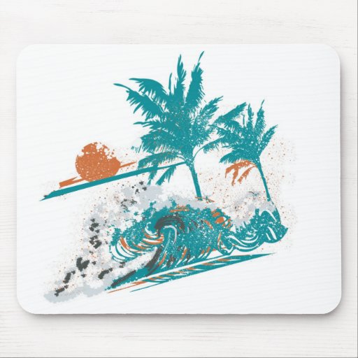 SurferMausunterlage Mousepad