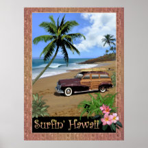 Surfin Hawaii Posterdrucke