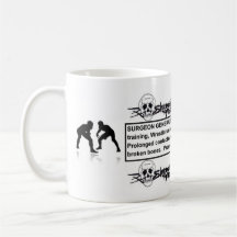 Surgean allgemeine Warnung Tasse