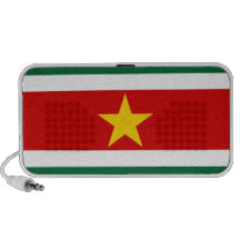 Surinam-Landflaggen-Lautsprechergekritzel