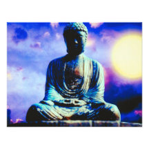 Surrealer Buddha Individuelle Ankündigung