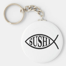 Sushi-Fische Schlüsselanhänger