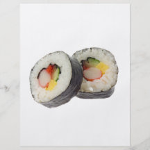 Sushi - Futomaki Personalisierte Flyer