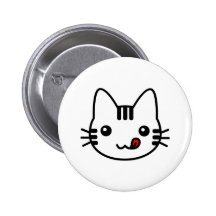 Sushi-Katze Anstecknadelbuttons
