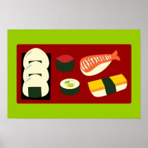 Sushi-Spaß Posterdrucke