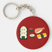 Sushi-Spaß Schlüsselanhänger