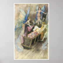 Süß, singend um Thy Bett-Druck Poster
