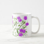 Süße Erbsen-Blumen-Rebe-Becher Kaffee Tassen