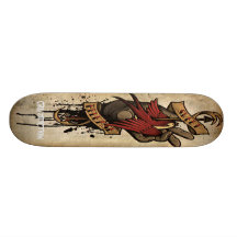 süße Freigabe des Skateboards Skateboardbrett