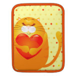 Süße Katze in der Liebe, iPad Hülse Sleeve Für iPads
