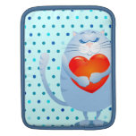 Süße Katze in der Liebe, iPad Hülse Sleeve Für iPads