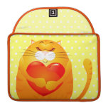 Süße Katze in der Liebe, Macbook Hülse Sleeves Für MacBooks