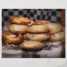 Süße - Plätzchen - Plätzchen und Dänische Flyerdesign
