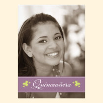 Süße Schmetterlinge Quinceanera Einladung (Flieder einladungen