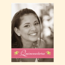 Süße Schmetterlinge Quinceanera Einladung (Rose) einladungen