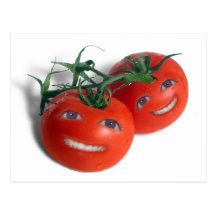 Süße Tomaten Postkarten