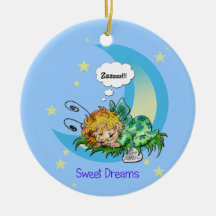 "Süße Träume, Baby-" feenhafte Verzierung Ornament