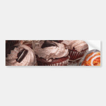 Süßer - kleiner Kuchen - Kuchenberg Autoaufkleber