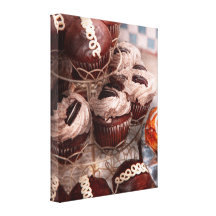 Süßer - kleiner Kuchen - Kuchenberg Leinwand Drucke