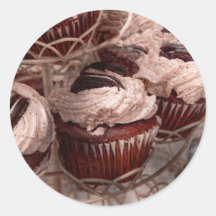 Süßer - kleiner Kuchen - Kuchenberg Runder Sticker