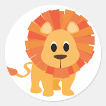 Süßer Löwe Sticker