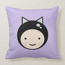 Süßes Chibi KittyThrow Kissen