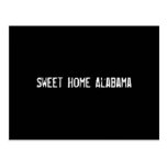 Süßes Zuhause Alabama Postkarte