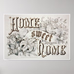 süßes Zuhause" RePro Druck "des Zuhause-c1874 Plakat