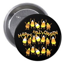 Süßigkeits-Mais-Halloween-Knopf Anstecknadel