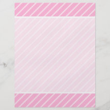Süßigkeits-rosa diagonales gestreiftes Muster Flyerdruck