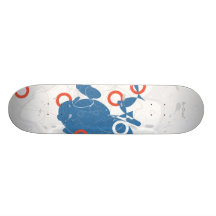 Suzukigo abstrakter Skateboard Skateboardbretter