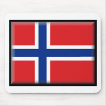 Svalbard (Norway) Flag Mouse Pads