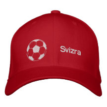 Svizra Romansh Schweizer Lautsprecher-Fußballkappe Besticktes Baseballcap