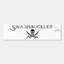 Swashbuckler Autoaufkleber