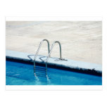 Swimmingpool Postkarte