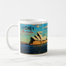 Sydney Australien Kaffeetasse