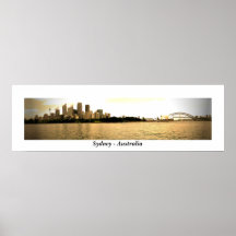 Sydney-Gold Posterdrucke