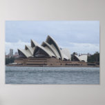 Sydney-Opernhaus im Sonnenlicht unterstützt durch  Plakatdrucke