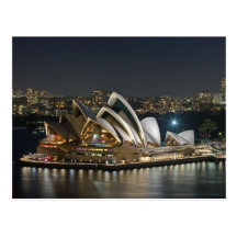 Sydney-Opernhaus-Postkarte