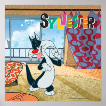 Sylvester Tatze oben Posterdrucke
