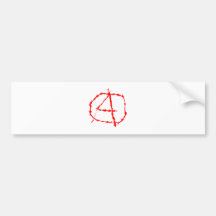 Symbol anarchie anarchy autoaufkleber