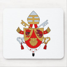 Symbol BXVI Papst-Coat Emblem Heraldry Official Mousepads