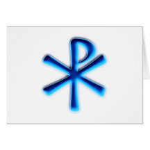 Symbol Jesus Christus PX Grußkarte
